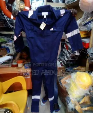 Safety Coverall With Reflector