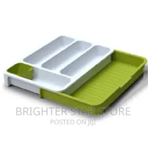 Expandable, Adjustable Kitchen Drawer Organizer
