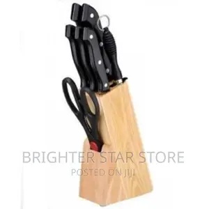8pcs Knife Set With Wooden Block