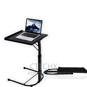 Folding Laptop Table With Adjustable Height Tilt Angle