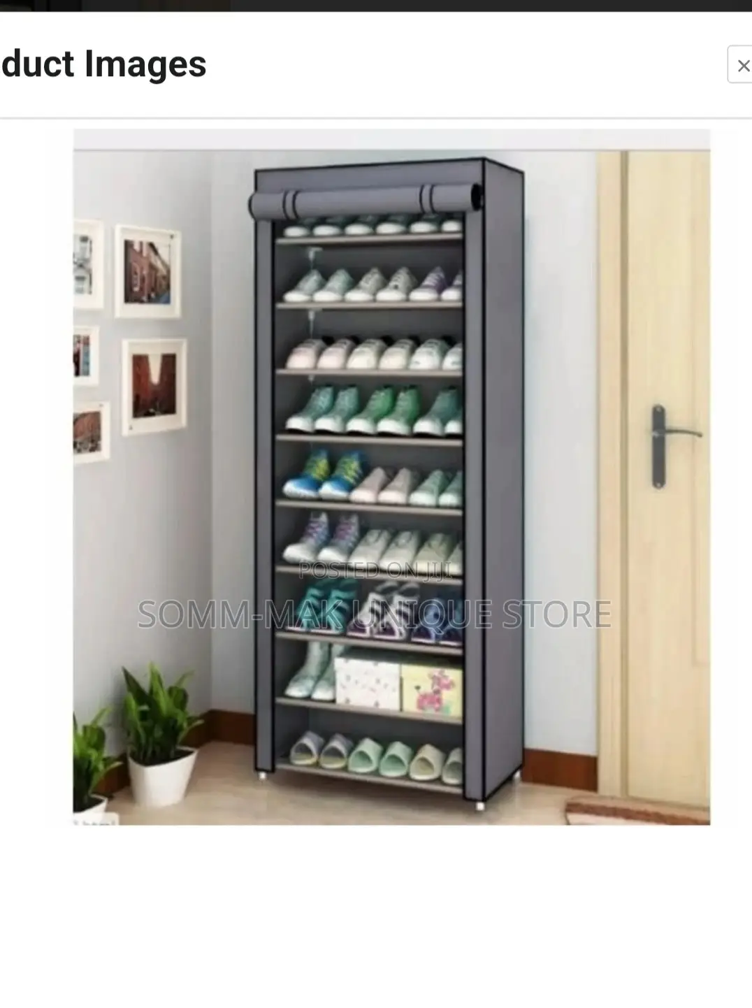 10 Layer Multipurpose Dust Proof Shoe Storage Rack
