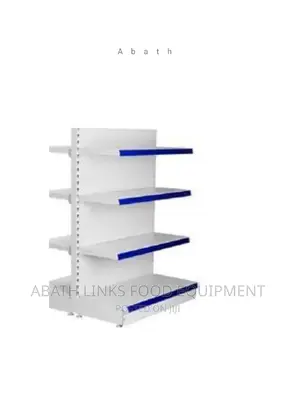 Double Supermarket Shelves