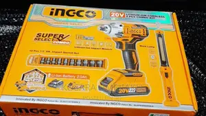 Ingco Cordless Impact Wrench Combo Set