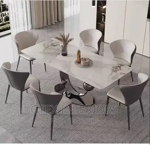 Marble Dinning Table Set
