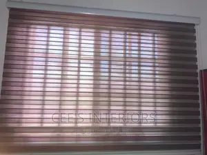 Day and Night Window Blinds Grey
