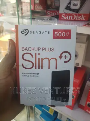 Seagate External HDD-500gb