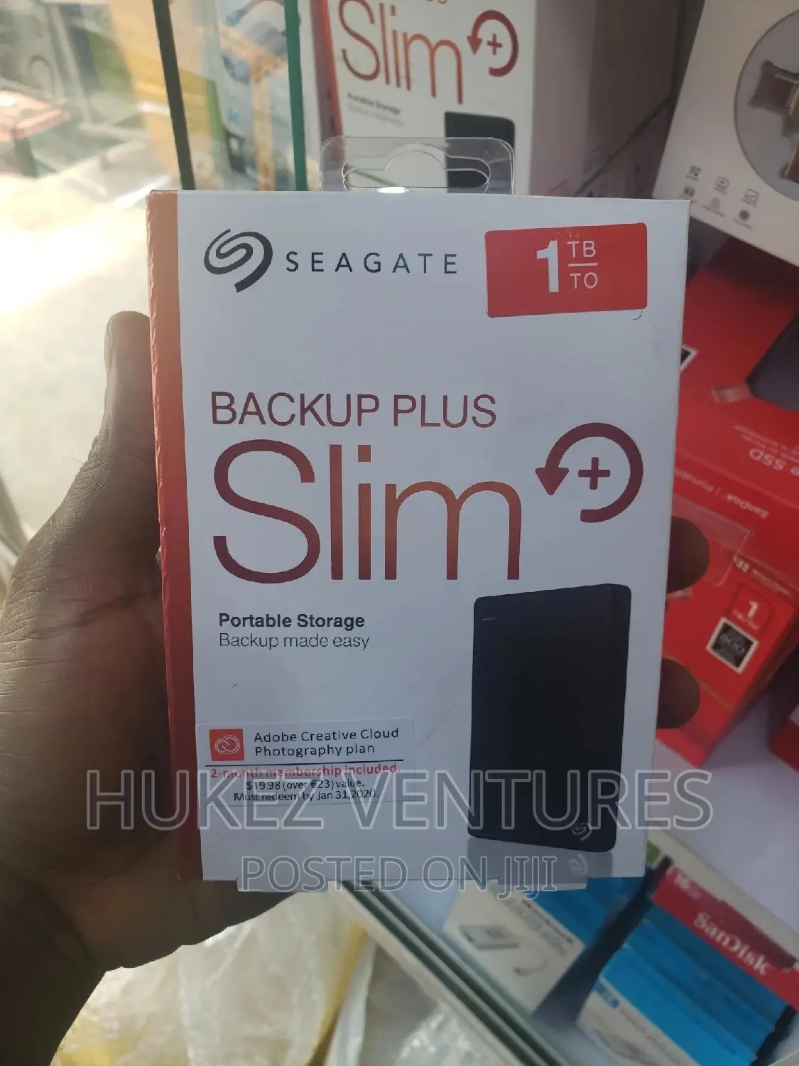 Seagate External HDD Backup Plus-1tb