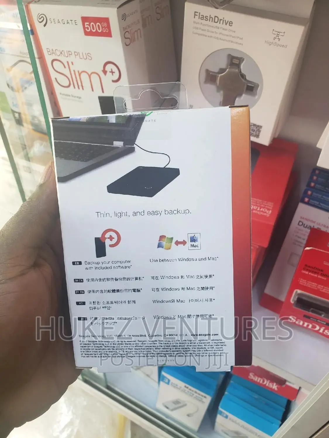 Seagate External HDD Backup Plus-1tb