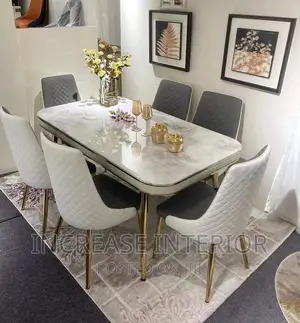 Quality Imported Designed Dining Set by 6