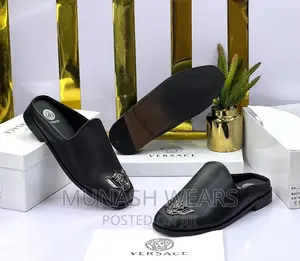Versace Leather Half Shoe