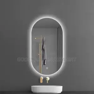 Triple Light Silver Led Mirror