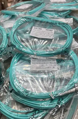 Vis-Link Om4 Fiber Patch Cord Lc-Lc 3m Duplex