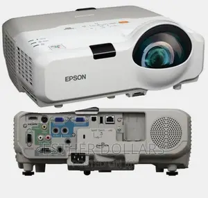 Epson Short Throw Projector With Direct Connectivity
