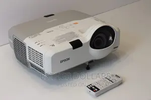 Epson Short Throw Projector With Direct Connectivity