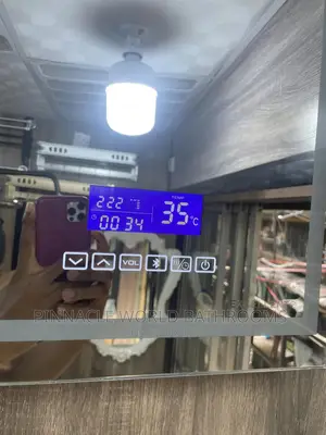 Stainless Mirror With Bluetooth
