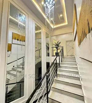 New Luxury L E D Staircase, Duplex Dropping Chandelier Light
