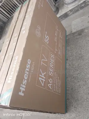 Hisense Smart Television Flameless Body 55inche + Complete Inche