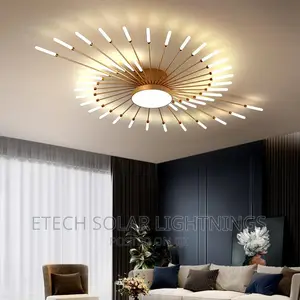 L E D Star Flush Design Chandelier Light