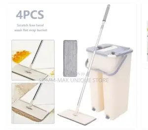 Scratch Cleaning Mop With 2 Miceofiber Mop Pad
