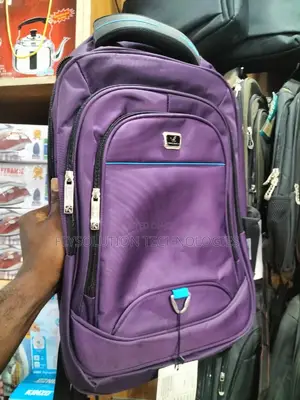 Unisex Luxury Multipurpose Backpack - Purple Colour