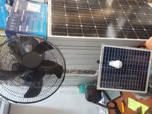 Solar Fan With Solar Panel