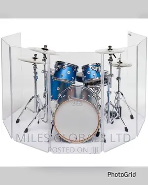 Control Acoustics 7-Piece Acrylic Drum Shield Standard 6ft