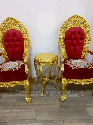 Golden King Size Chair
