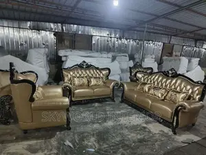 Italian Pure Leather Royal Sofa Chair