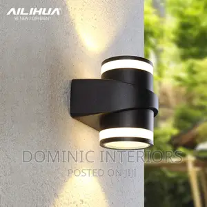 Double Headed Outdoor Lamp