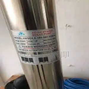 Golden House 1hp 96volt Solar/Dc Submersible Pumping Machine