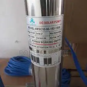 Golden House 0.75hp 72V Sola /DC Submersible Pumping Machine