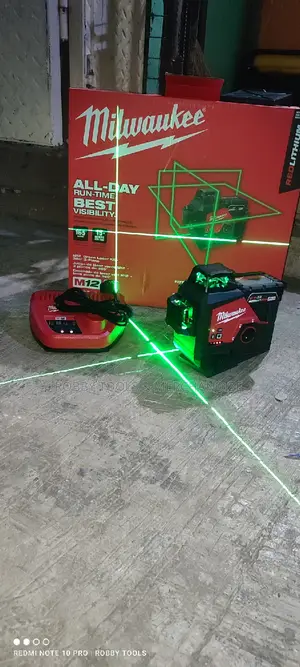 Milwaukee M12 Green 360-Degree 3-Plane Laser Level