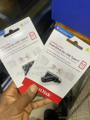 64gb Usb to Usb-C Sandisk Flash Drive
