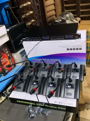 SHURE 8CHANNELS Wireless Conference Microphone