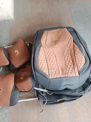Gold Horse Black With Light Brown Seat Cover