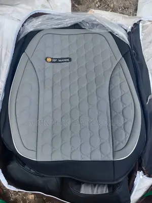 Gold Horse Full Gray With Black Leather Seat Cover