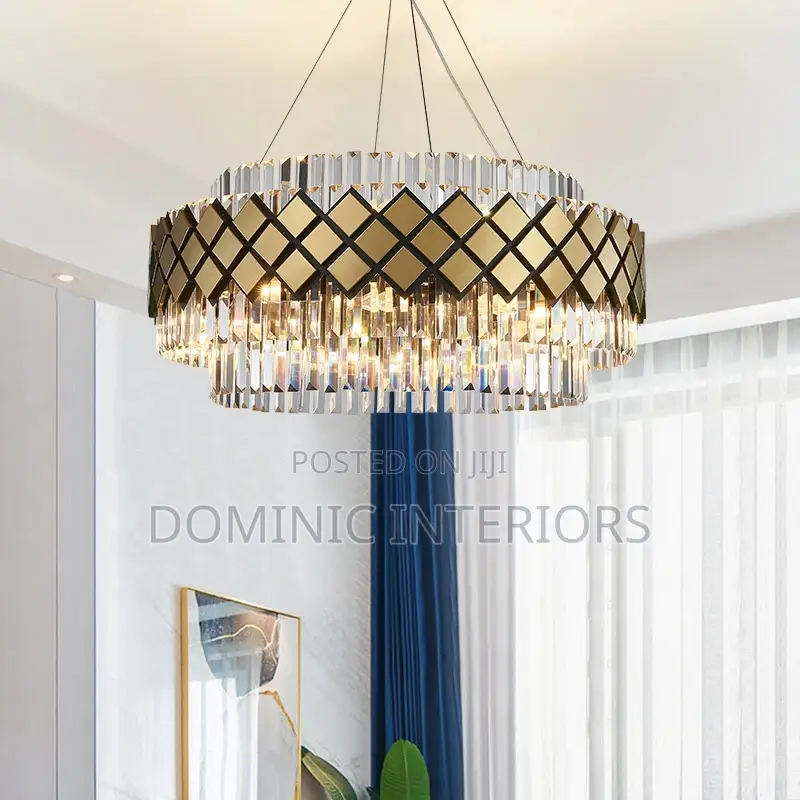 Clear Designer LED Chandelier