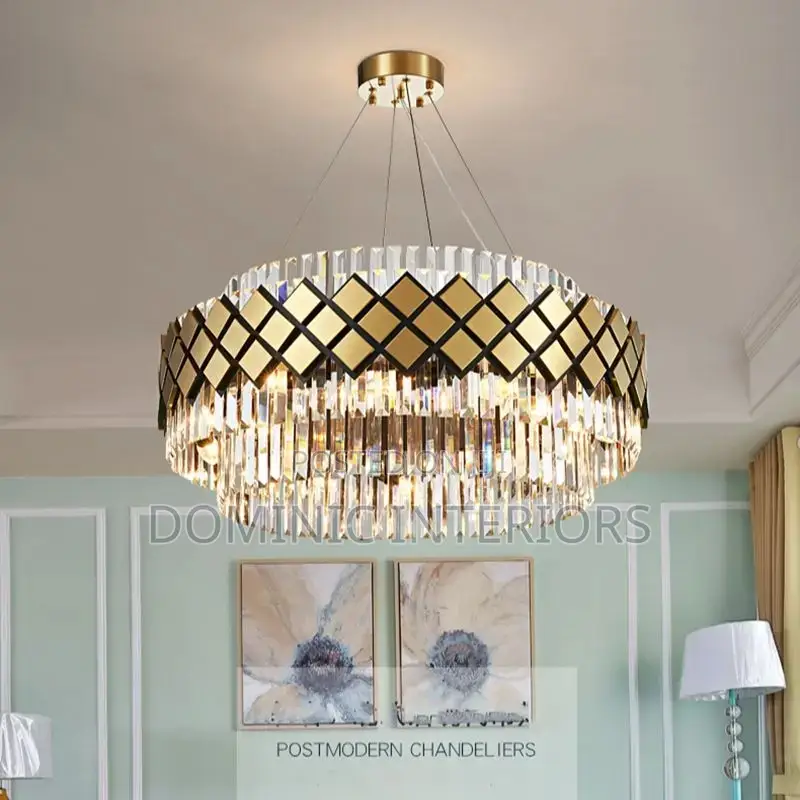 Clear Designer LED Chandelier