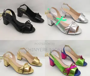 Block Heel Sandals Shoes