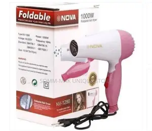 Electric Foldable Hair Dryer - 1000w