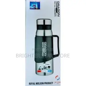 Dragon Stainless Steel Hot/Cold Water Flask- 1.2l