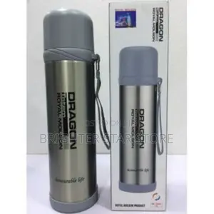 Dragon Stainless Steel Hot/Cold Water Flask- 1l