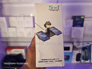 5 in 1 Wireless Charging Station With Night Lamp