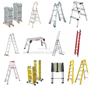 All Kinds of Fiberglass/ Aluminium Ladders Now Available