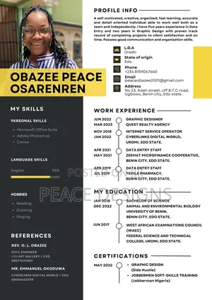 Cv Resume Revamping, Nin Tracking Plastic ID Card