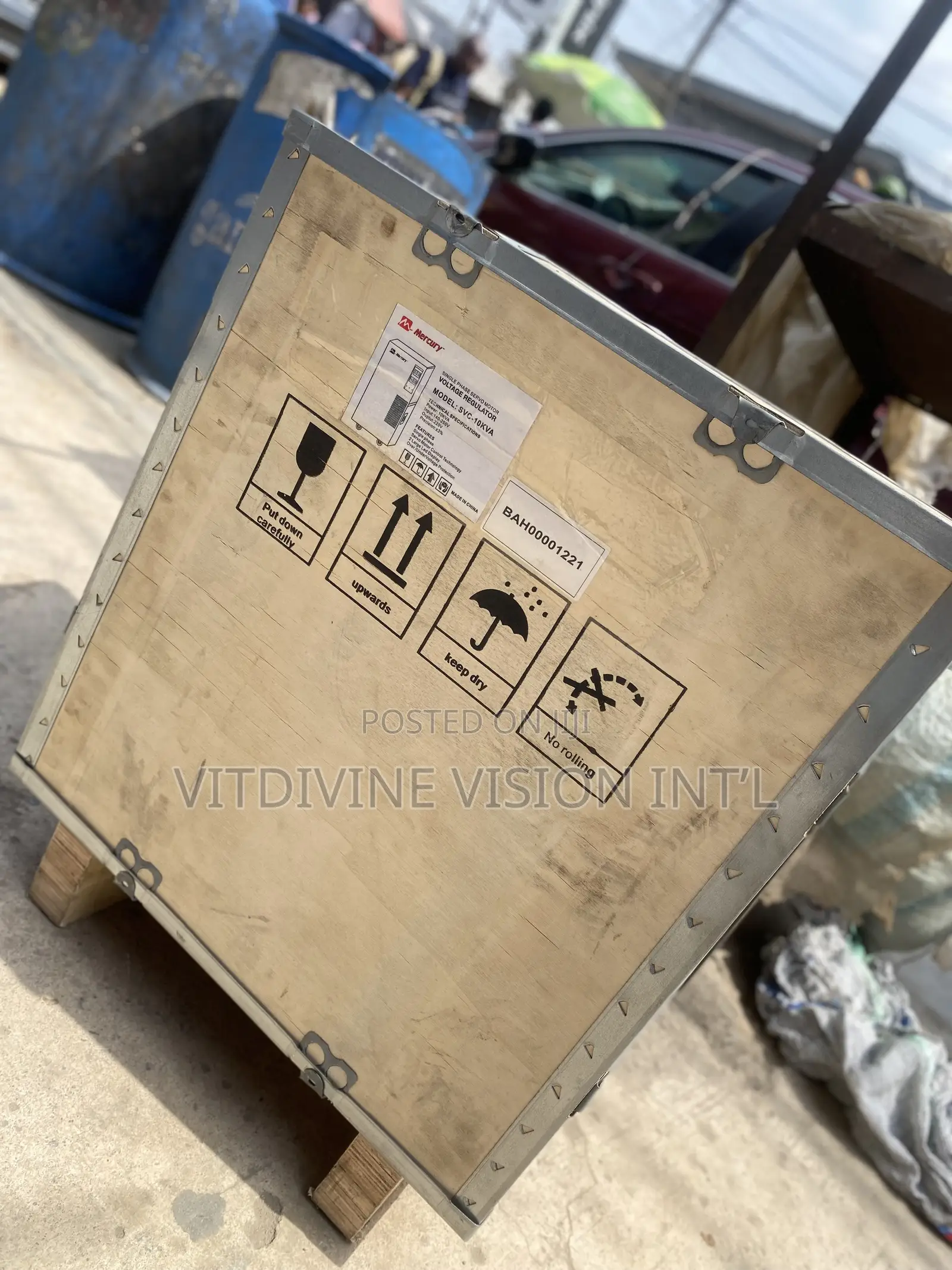 Mercury 10kva Stabilizer Single Phase