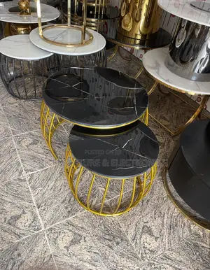 Two in One Marble Top Center Table