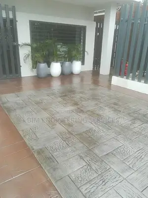 Concrete Floor, Color Hardener Release Agent