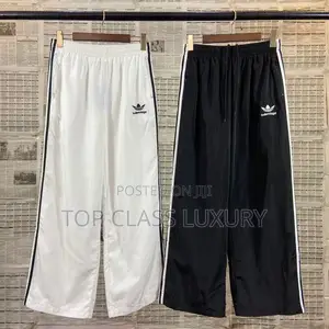 Balenciaga X Adidas Nylon Baggy Pants