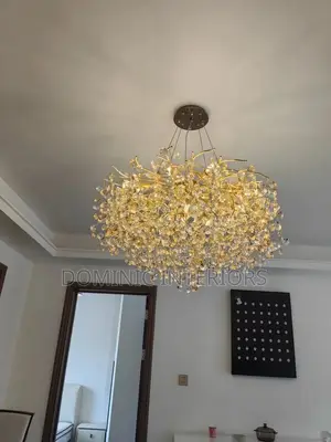 Sun Crystal Chandelier